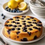 Paleo Lemon Blueberry Cake Recipe