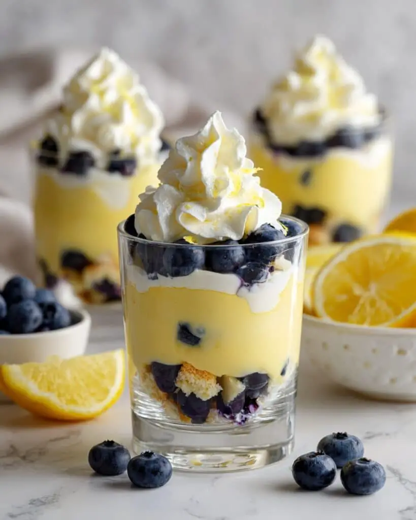 Lemon Blueberry Trifle Recipe