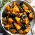 Simple Roasted Kabocha Squash Cubes Recipe