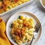 Baked Mac and Cheese with Smoked Paprika and Garlicky Panko Topping Recipe