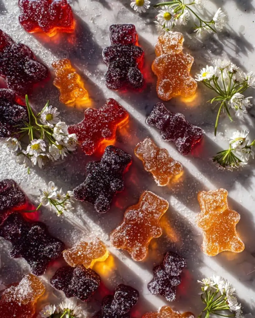 Homemade 5 Ingredient Sour Fruit Gummies Recipe