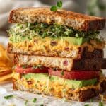 Havarti Avocado Sandwich with Spicy Mayo Recipe