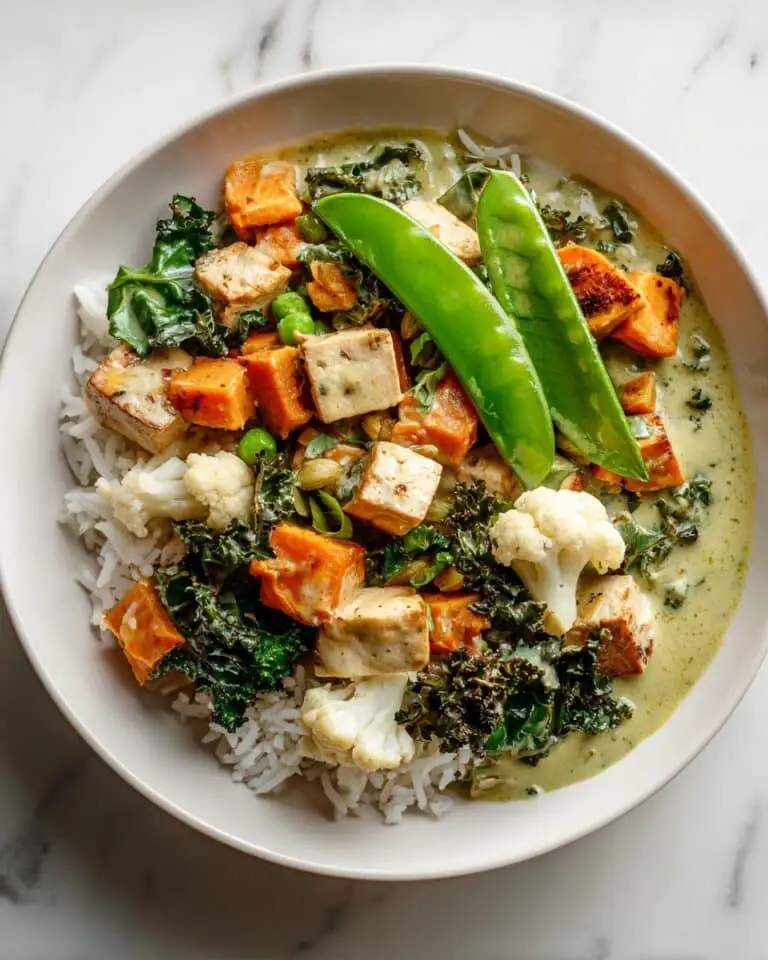 Tofu Green Curry Bowl Recipe