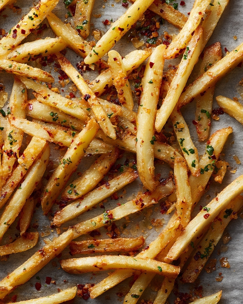 Garlic Parmesan Parsnip Fries Recipe - Recipe Image