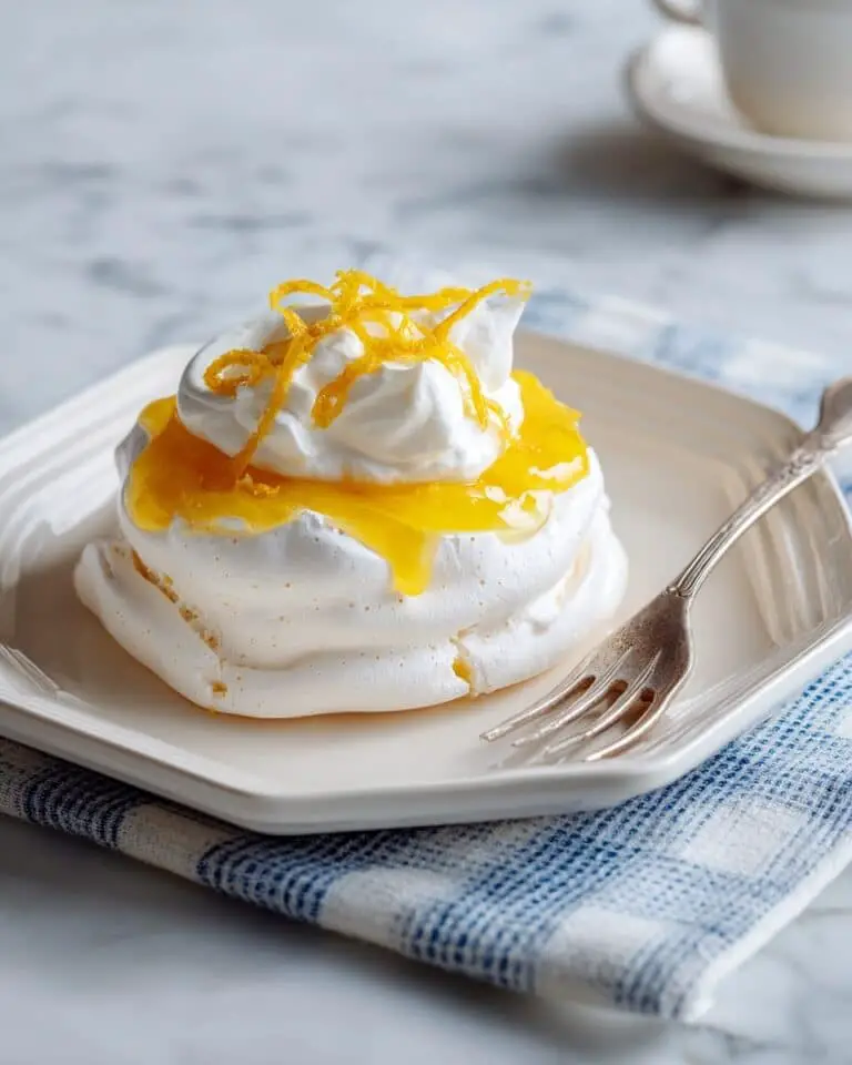 Mini Lemon Pavlova Clouds Recipe
