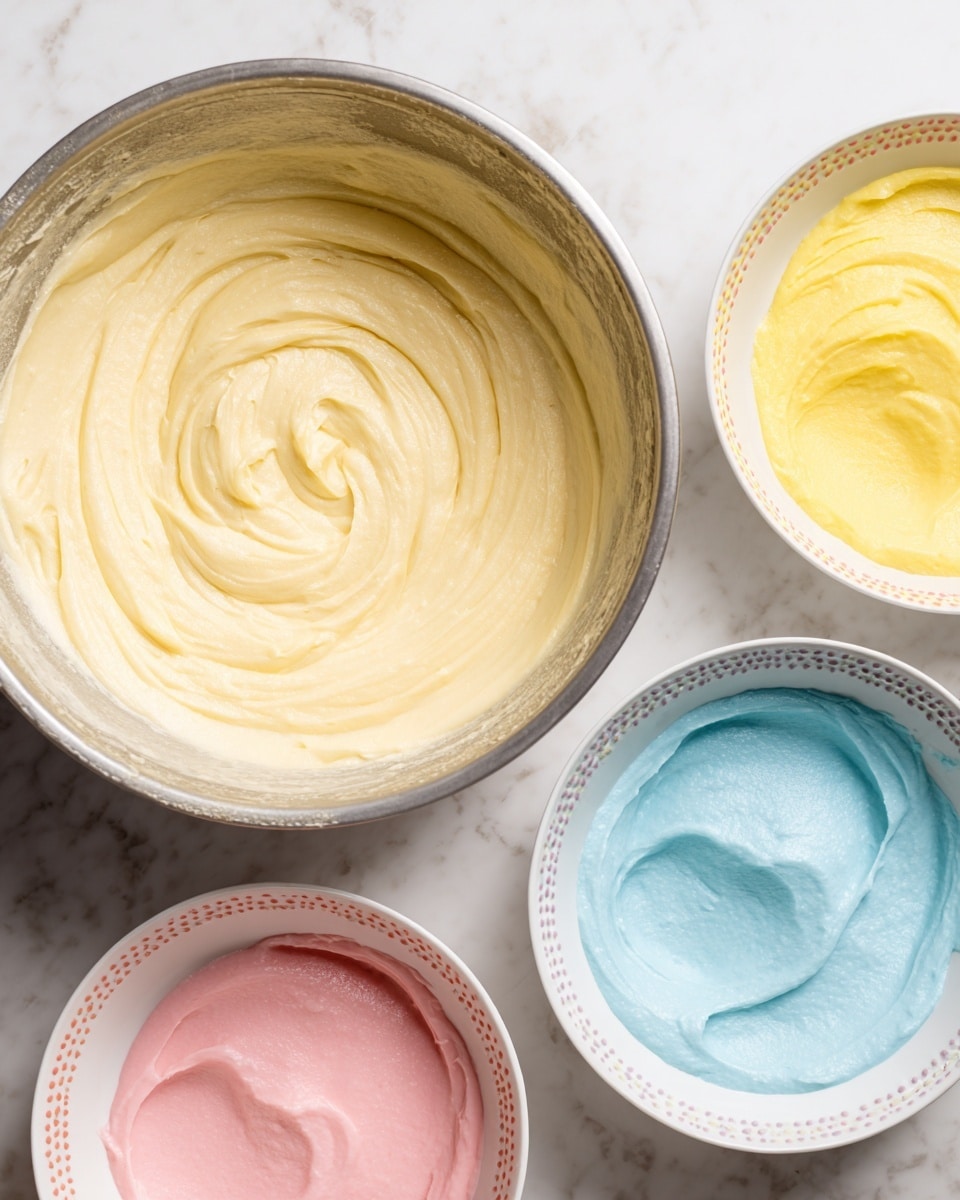 Colorful Lemon Layer Cake Recipe - Recipe Image