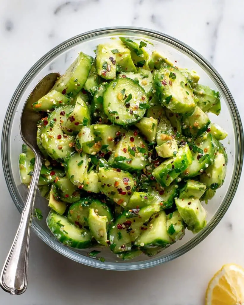 Cucumber Avocado Salad Recipe