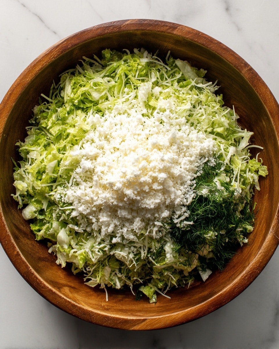 Maroulosalata (Greek Lettuce Salad) Recipe - Recipe Image