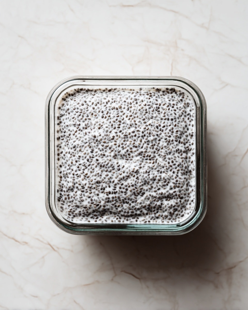 3-Ingredient Coconut Chia Pudding with Greek Yoghurt Recipe - Recipe Image