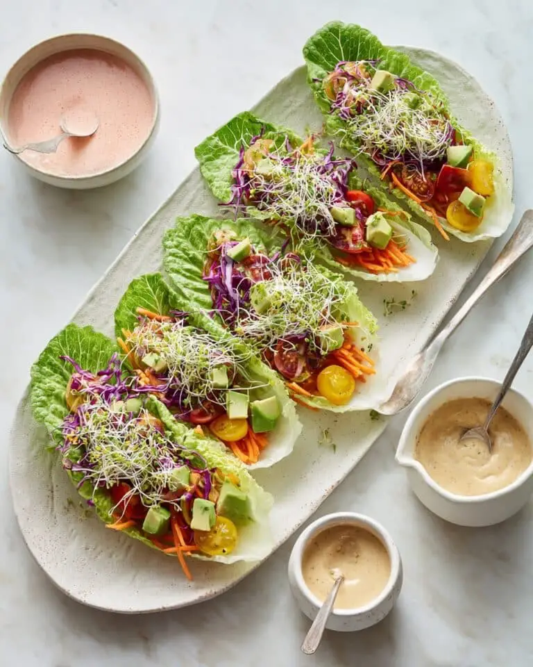 Rainbow Raw-Maine Taco Boats Recipe