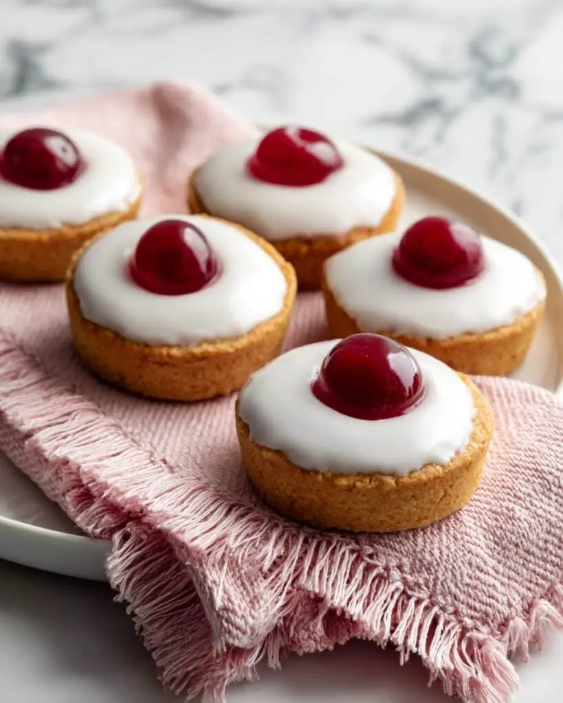 Mini Cherry Bakewell Tarts Recipe