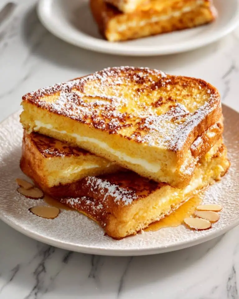 Marzipan-Stuffed French Toast Recipe