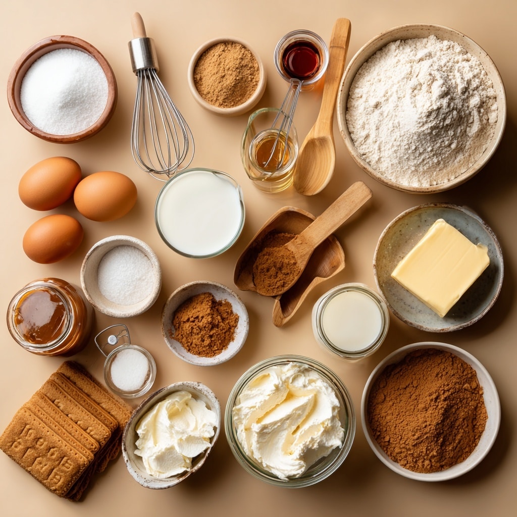 The first image shows a clear glass bowl on a white marbled surface filled with layers of ingredients: a light brown creamy layer of peanut butter scooped on one side, a heap of golden brown sugar, a pool of melted butter with a shiny texture, and scattered dark brown cinnamon powder around the bowl edges. The second image displays the same bowl now with all ingredients mixed into a thick, smooth chocolate-brown paste with a slightly textured surface. A woman's hand holds the bowl steady while a spoon scoops the mix, showing its sticky consistency. Photo taken with an iphone --ar 4:5 --v 7