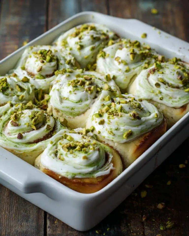 Pistachio Cinnamon Rolls Recipe