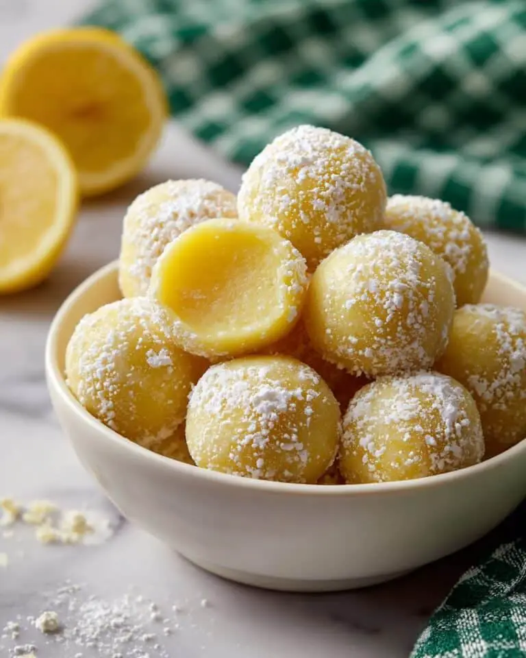 Lemon White Chocolate Truffles Recipe
