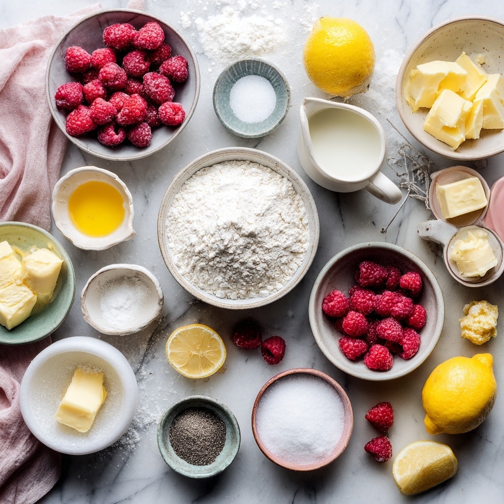 The image shows two side-by-side scenes. On the left, there is a woman's hand holding a neatly sliced yellow butter block placed on white parchment paper on a white marbled surface, with a silver knife lying next to it. The butter is cut into small cube shapes with visible light reflections. On the right, a wooden spoon stirs a mixture of white flour with bright yellow bits and small black seeds, all set on a white marbled surface. The flour looks powdery with the yellow bits adding a splash of color scattered unevenly around the seeds. photo taken with an iphone --ar 4:5 --v 7