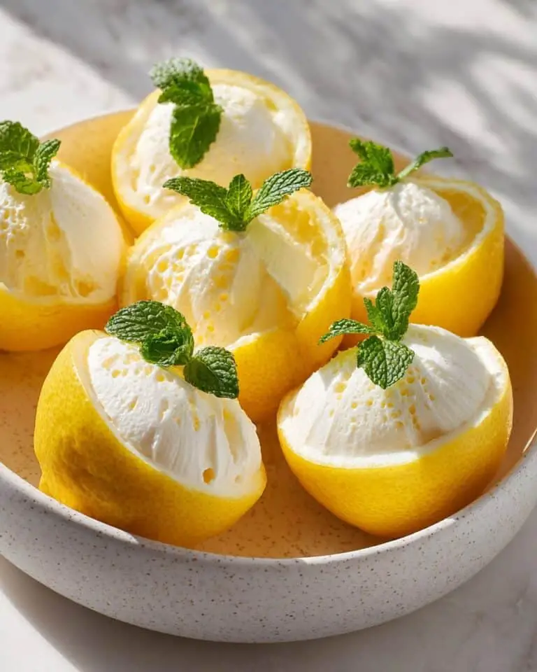 Easy Lemon Coconut Sorbet Recipe