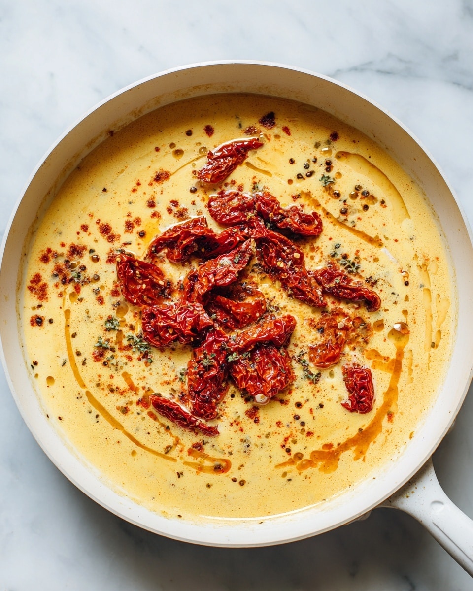 Creamy Sun-Dried Tomato Chicken Orzo Recipe - Recipe Image