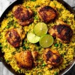 One Pan Mediterranean Chicken And Rice Recipe