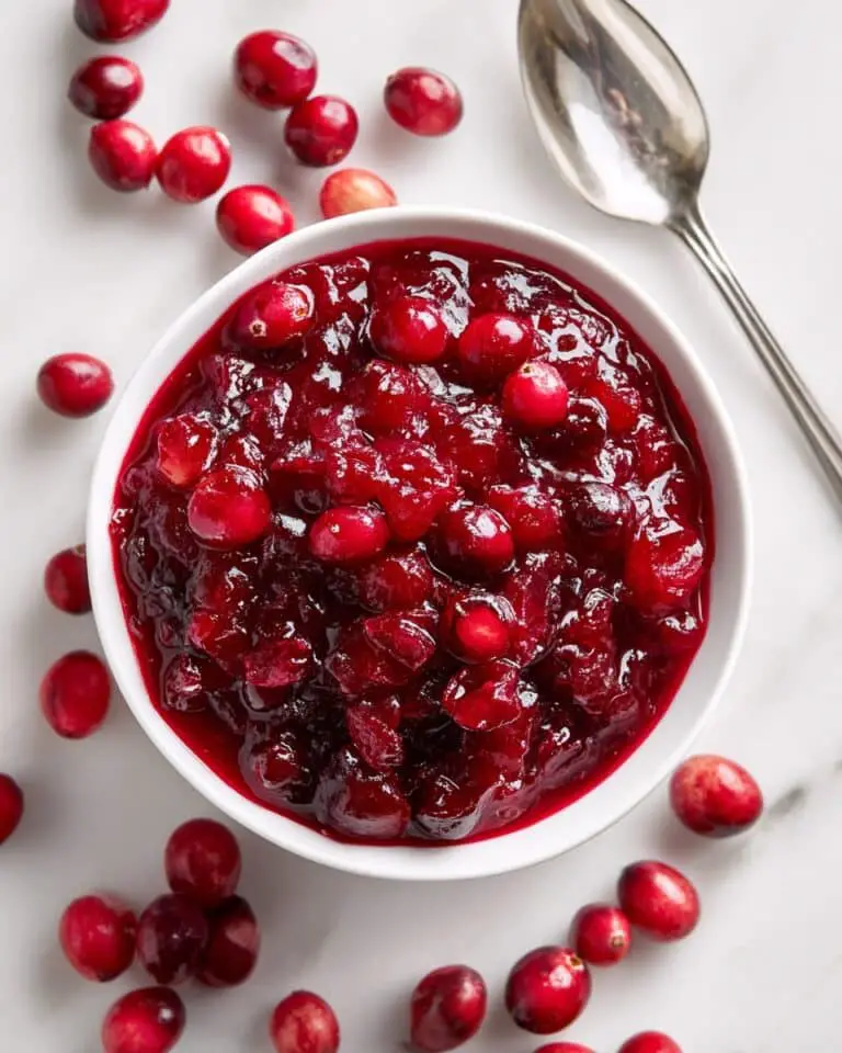 Healthy Cranberry Sauce Recipe