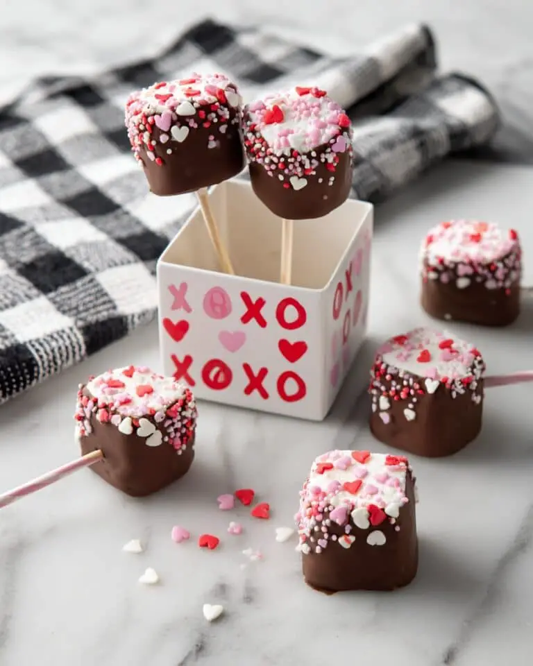 Sweet and Colorful Marshmallow Pops Recipe