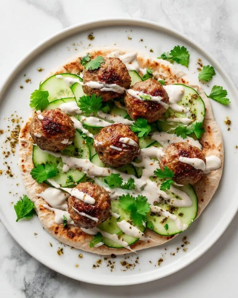 Greek Lamb Meatballs (Gyro Style!) Recipe