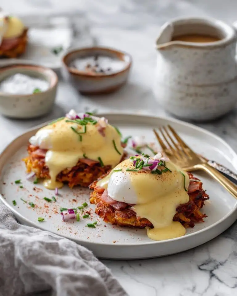 Latke Eggs Benedict Recipe