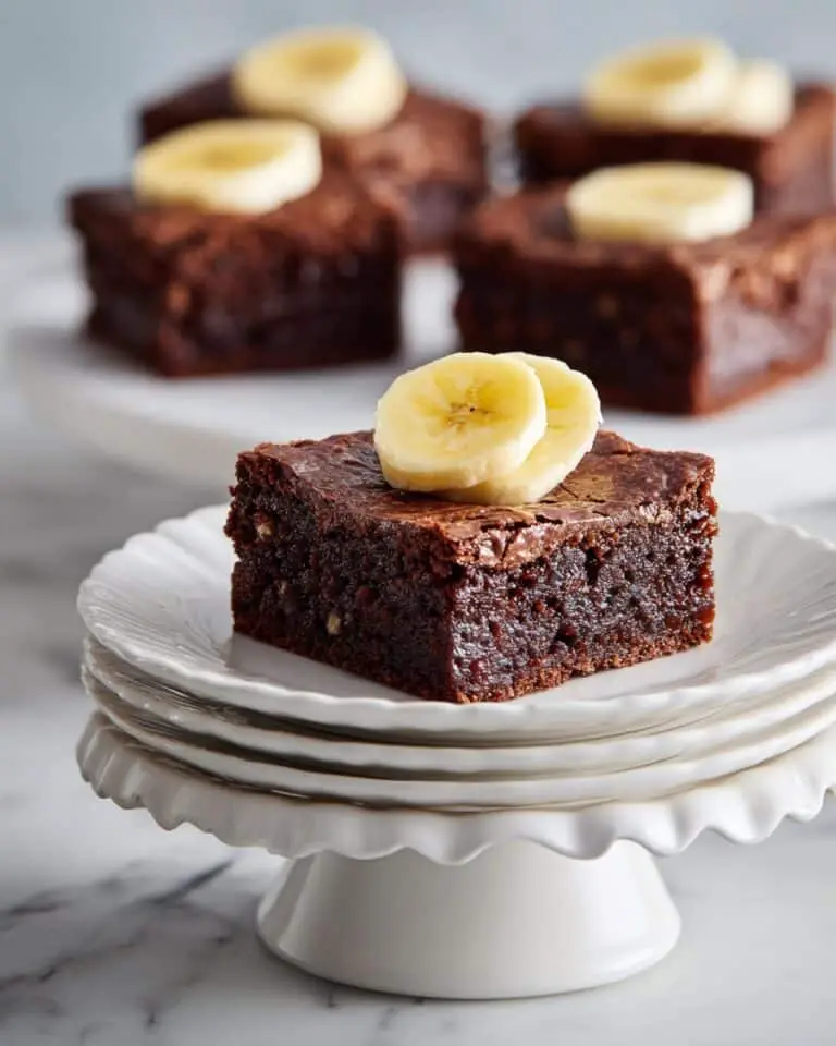 Fudgy Banana Brownies Recipe