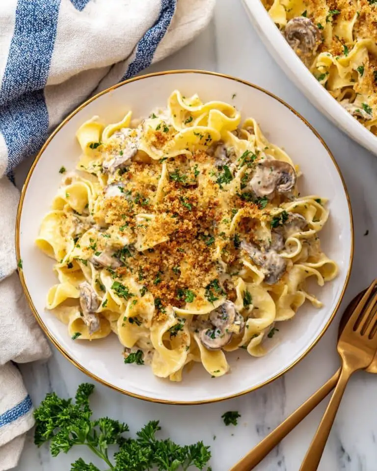 Easy Tuna Noodle Casserole Recipe