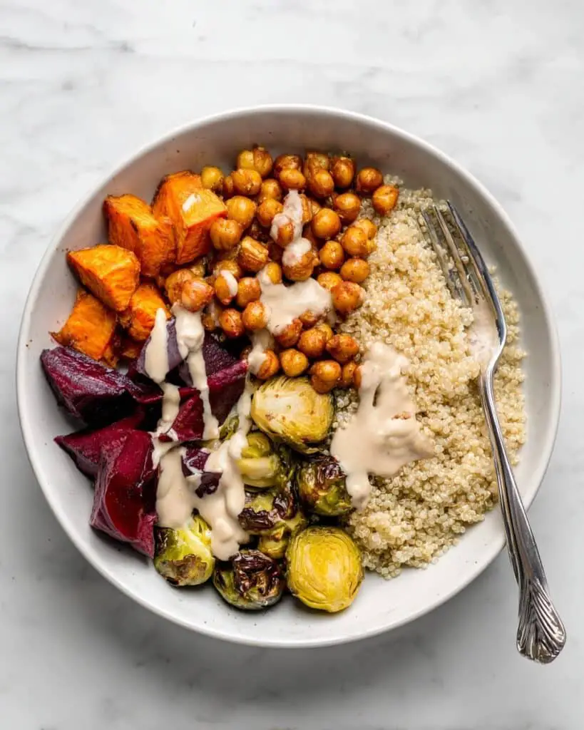 Quinoa Fall Harvest Bowl Recipe