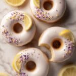 Vegan Lemon Lavender Donuts Recipe