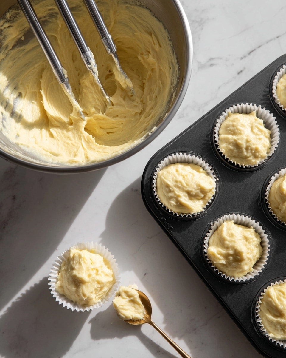 Lemon, Thyme, and Rosemary Cupcakes Recipe - Recipe Image