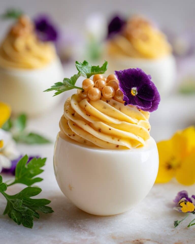 Boursin Deviled Eggs Recipe