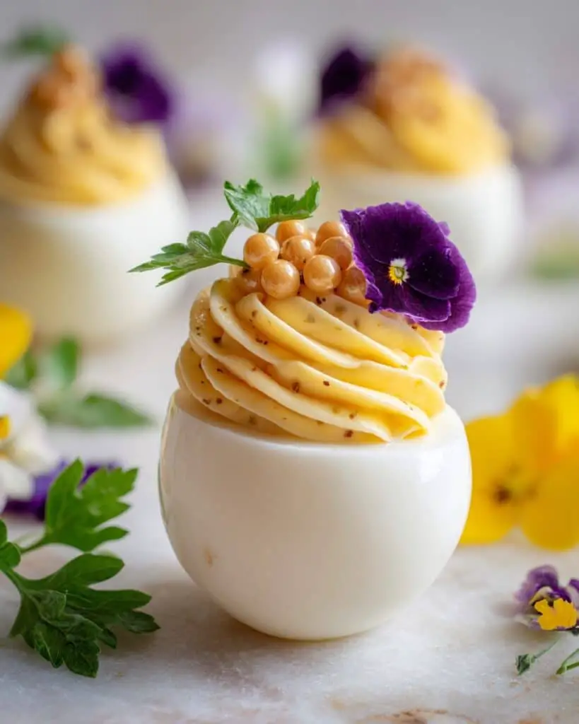 Boursin Deviled Eggs Recipe