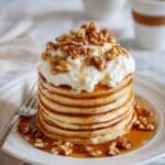Healthy Carrot Cake Pancakes Recipe