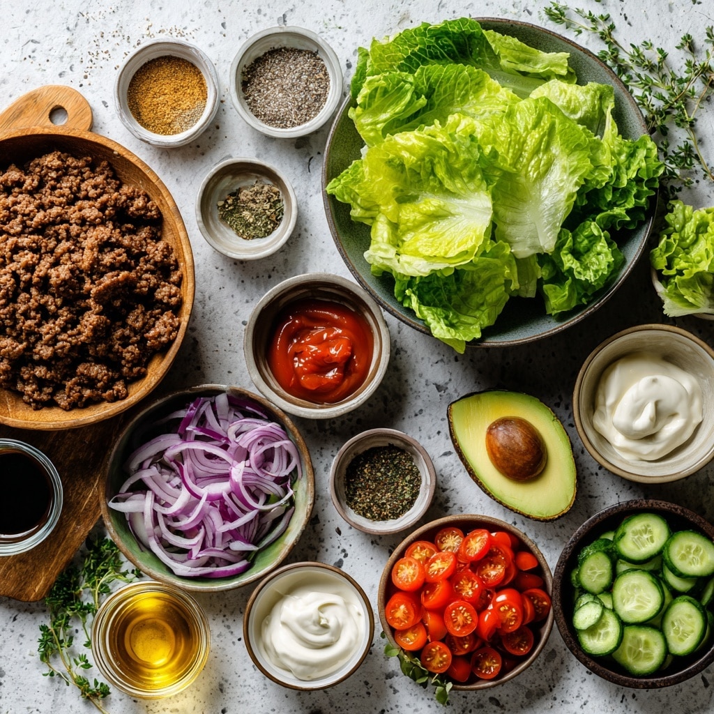 The image shows two side-by-side photos of ground meat cooking in a white pan on a white marbled surface. On the left side, raw pink ground meat is spread unevenly in the pan with visible seasonings including light brown and black spices sprinkled on top. On the right side, the meat is fully cooked, turning brown and crumbly with a wooden spatula resting on the left edge of the pan. The white pan contrasts with the meat's color, and the white marbled surface beneath adds a clean background. photo taken with an iphone --ar 4:5 --v 7
