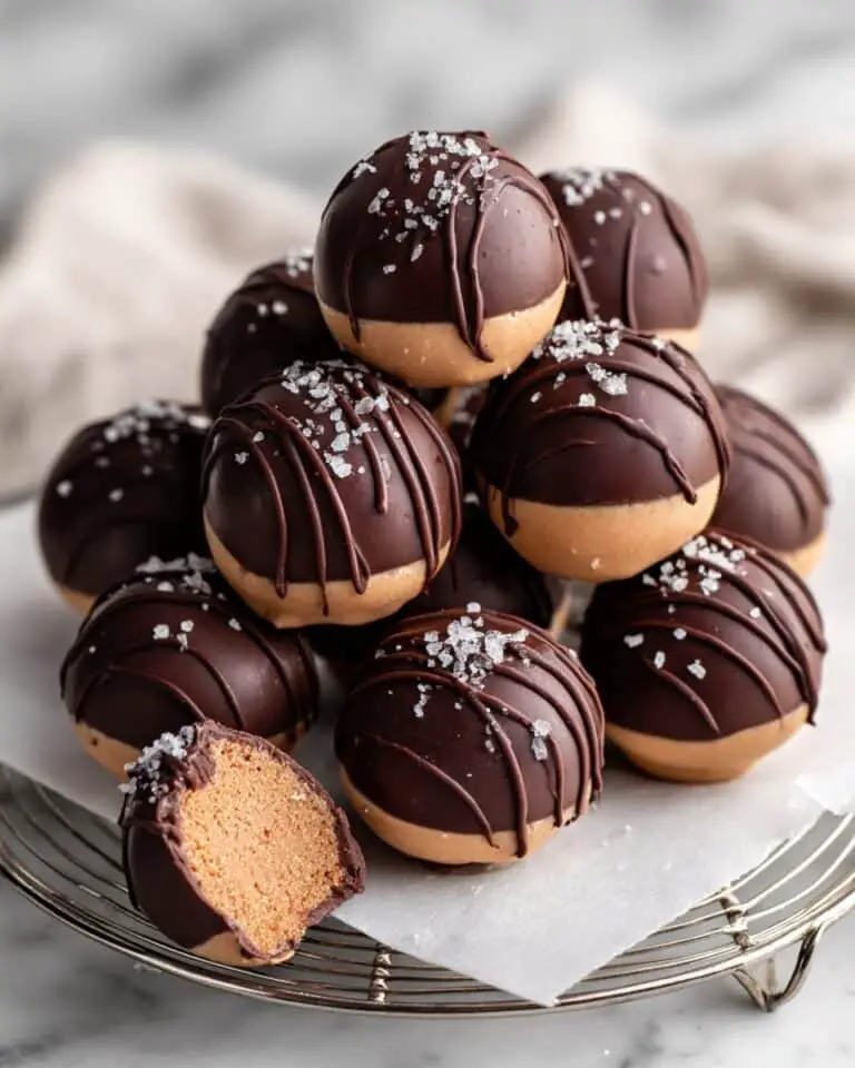 Chickpea Gingerbread Buckeyes Recipe
