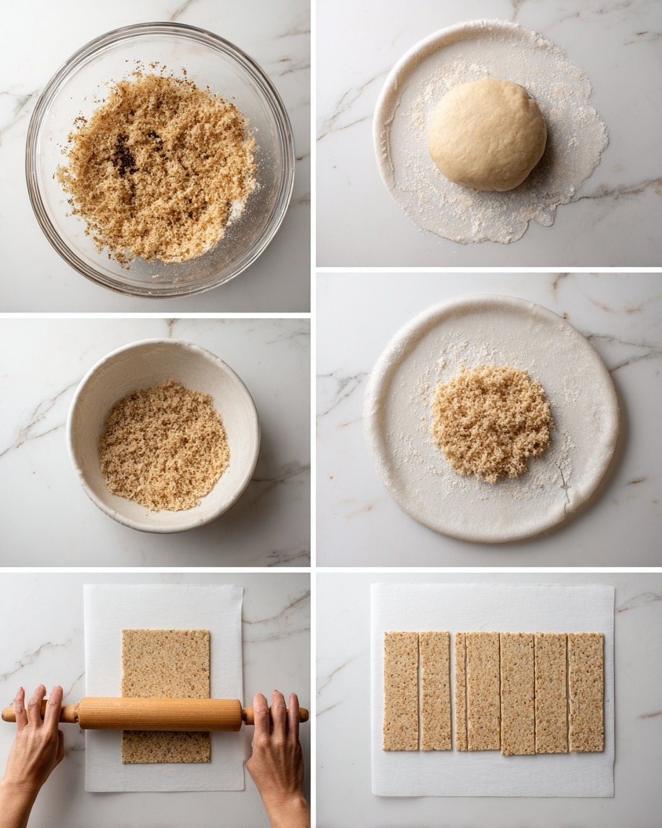 Almond Flour Crackers Recipe - Recipe Image
