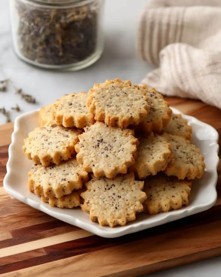 Lavender Shortbread Cookies: A Buttery Family Favorite with a Floral Twist Recipe