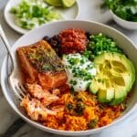 Damn Good Salmon Taco Bowls for Two Recipe