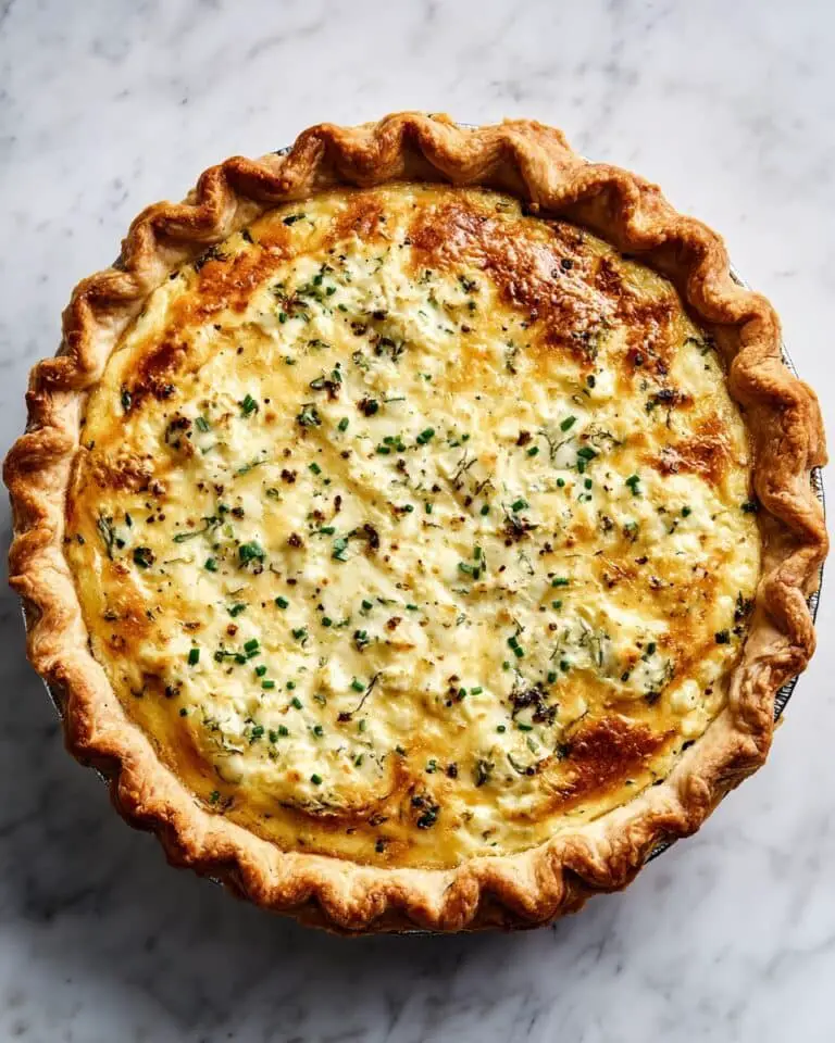 Sweet Onion and Herb Quiche Recipe