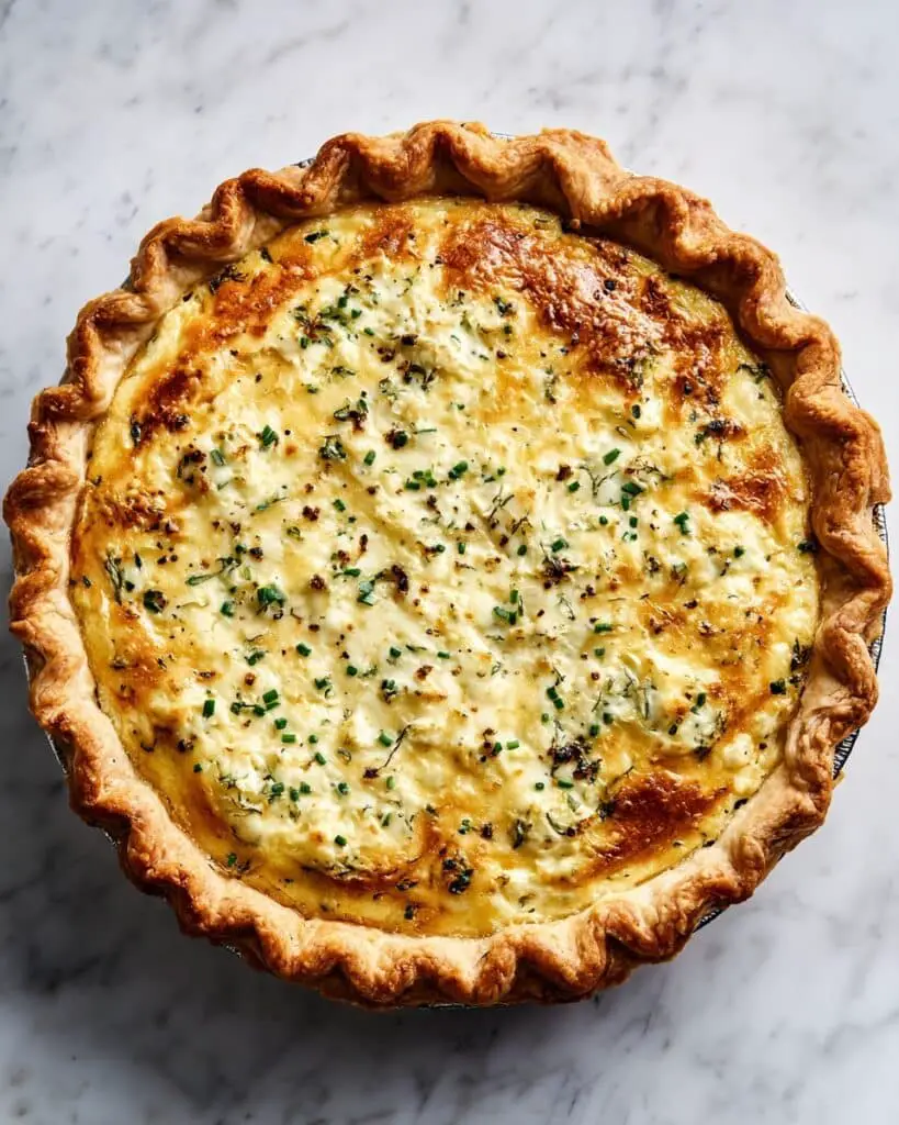 Sweet Onion and Herb Quiche Recipe