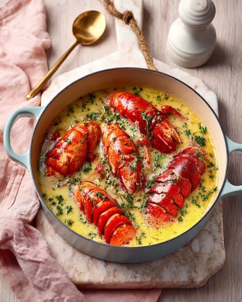 Butter Poached Lobster Recipe