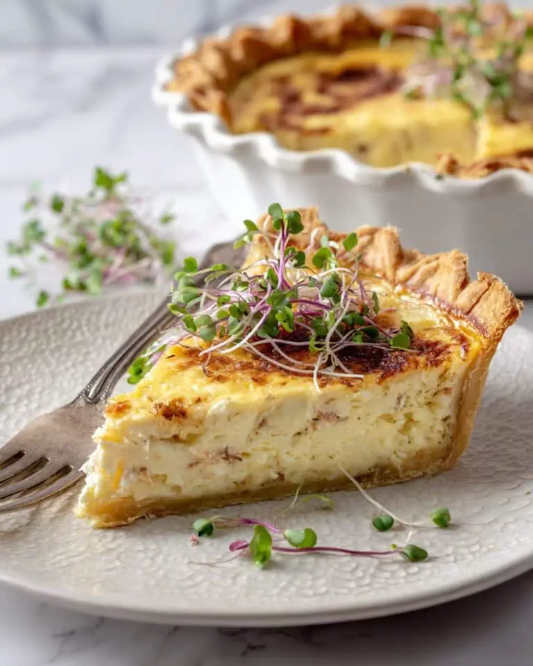 Cheese & Caramelized Onion Quiche Recipe
