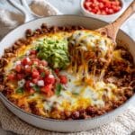 Mexican Ground Beef and Rice Skillet Recipe
