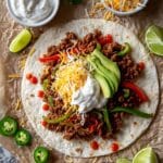 Ground Beef Fajitas Recipe