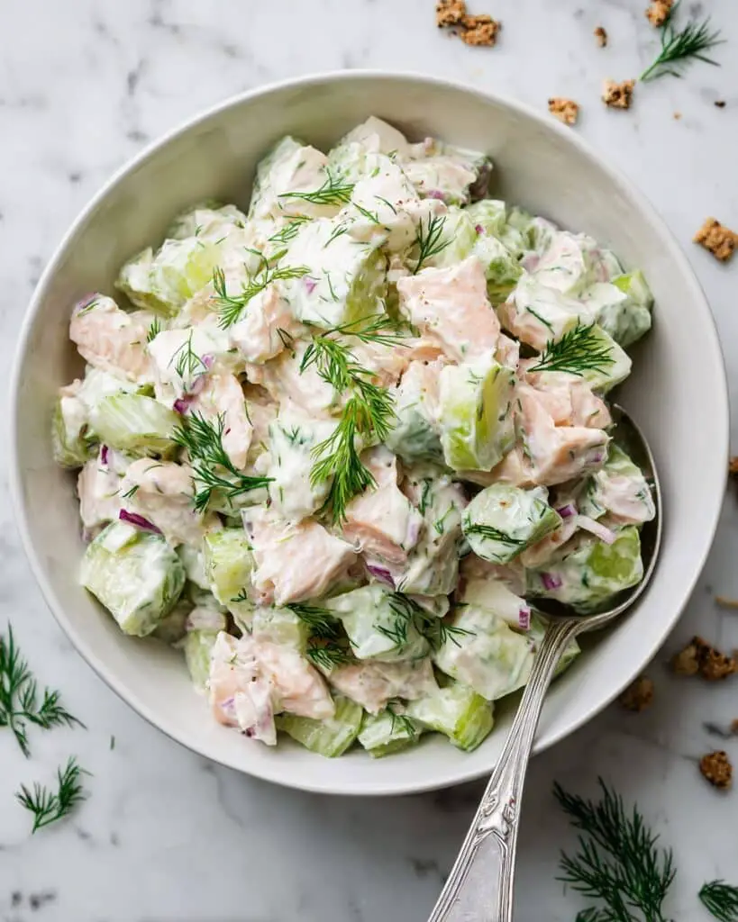 Fresh Salmon Salad Recipe