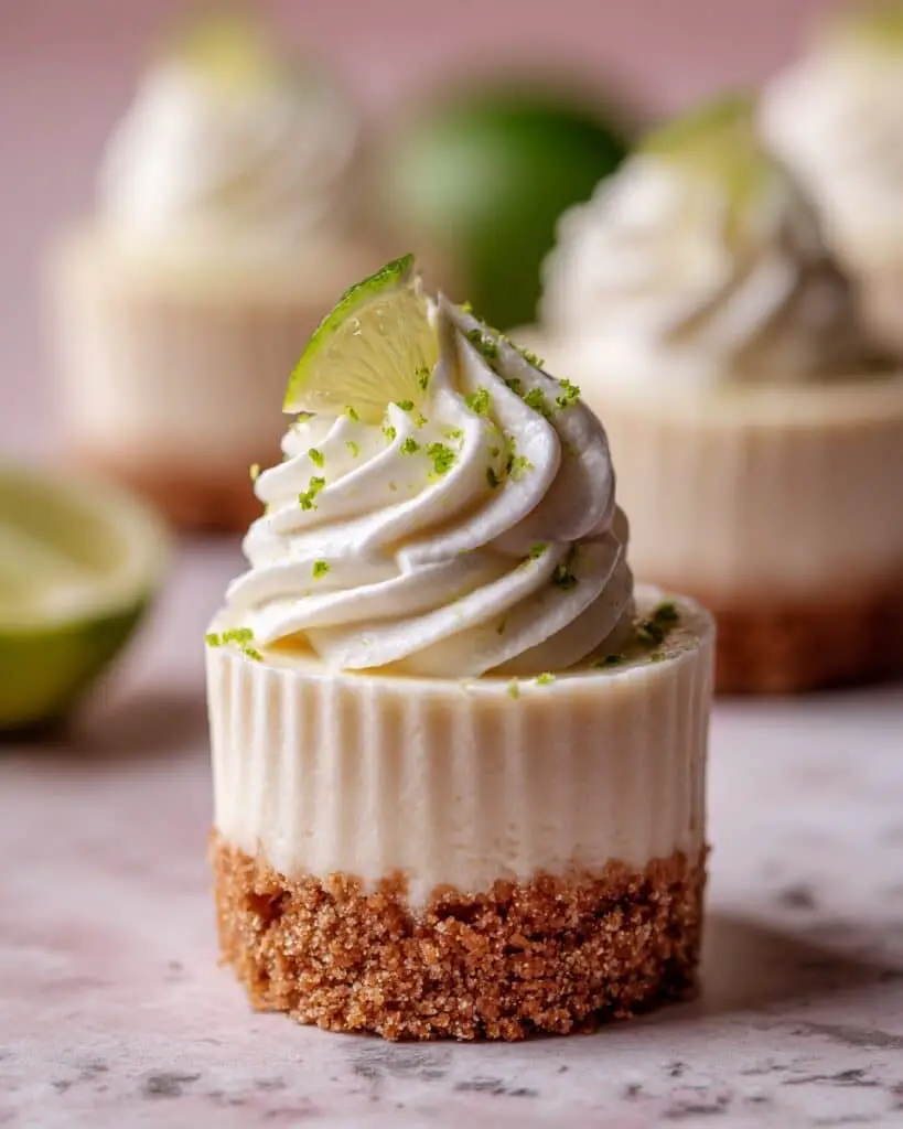Mini Key Lime Cheesecakes Recipe