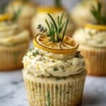 Lemon, Thyme, and Rosemary Cupcakes Recipe