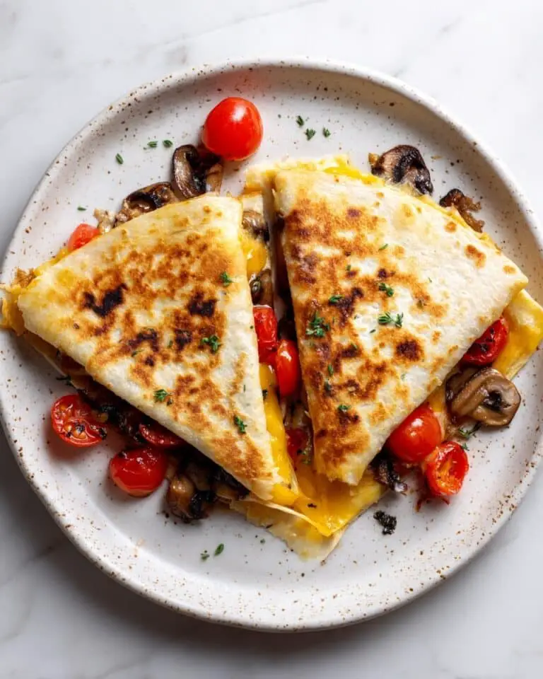 Vegan Tortilla Wrap with Avocado, Mushrooms, and Cherry Tomatoes Recipe